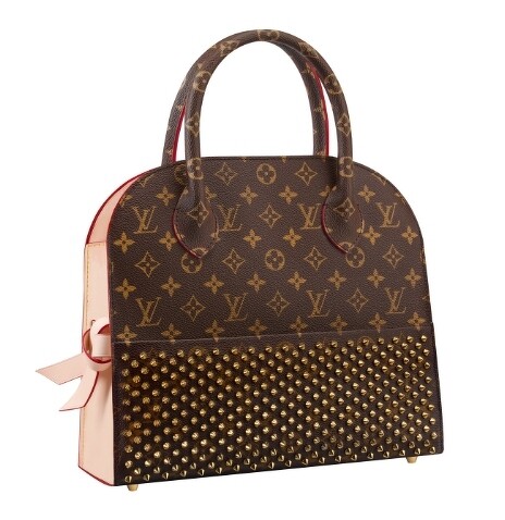 Christian Louboutin的鉚釘包