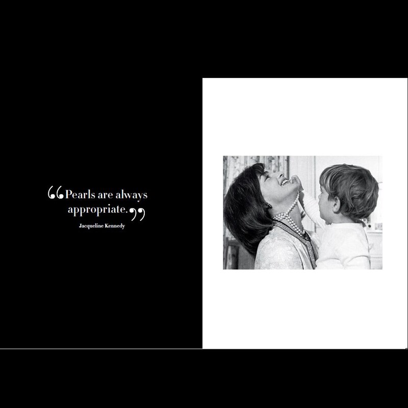 賈姬,翻拍自MIKIMOTO與 Assouline合作出版的《The Pearl Necklace Book by Assouline》