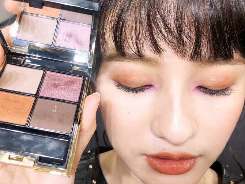 Suqqu eyeshadow 129 Tomoshibi shops 灯火