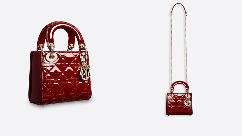 Dior LADY DIOR頂級小牛皮迷你包,NT110,000