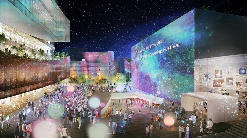 2樓戶外劇場模擬圖