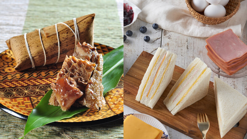 誠品生活expo|良品開飯|嚴選南門市場四大冠軍粽;4/16開幕首7日消費滿百加7元,贈限量「洪瑞珍」限定口味三明治乙個。
