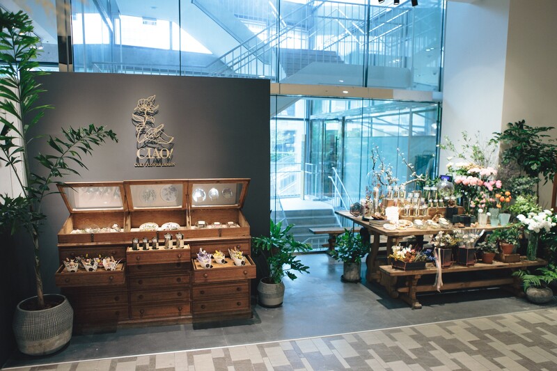 誠品生活松菸店|CIAO!巧偶花藝設計。