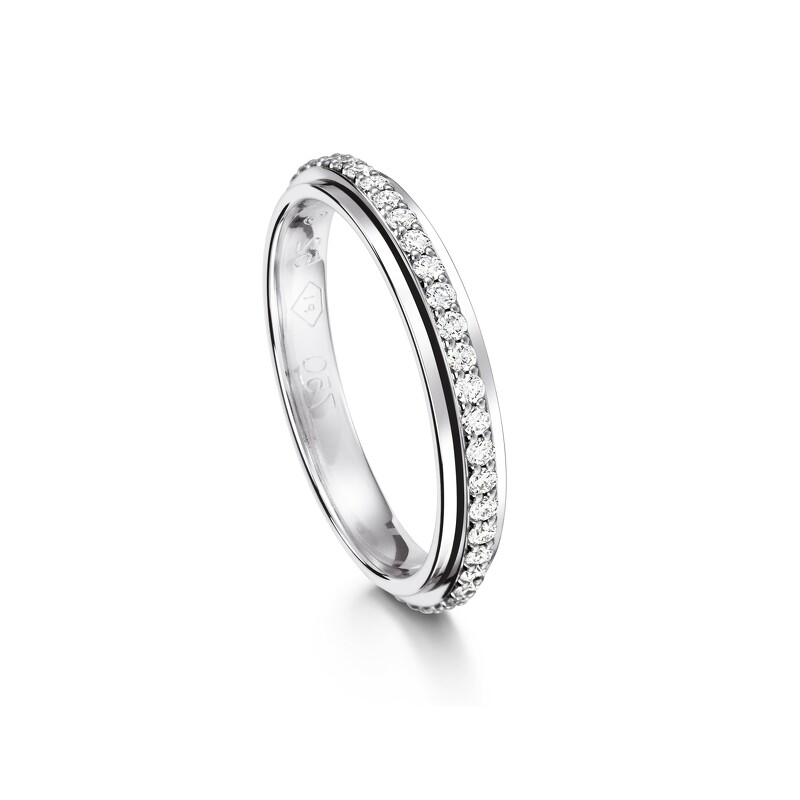 PIAGET Possession系列18K白金鑲鑽戒指,建議售價NTD133,000_G34PR600