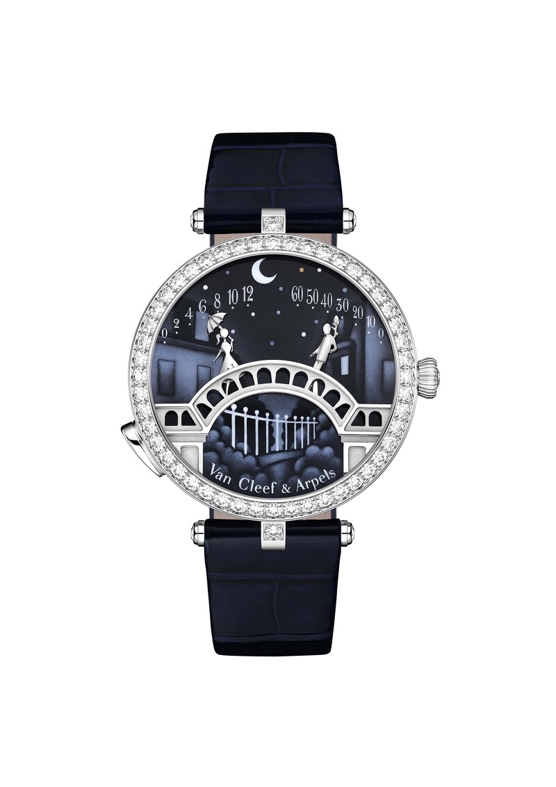 Van Cleef & Arpels (VCA) 梵克雅寶 Lady Arpels Pont des Amoureux 戀人橋手錶,售價NT3,730,000