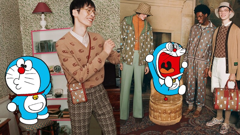 Gucci X 哆啦A夢聯名系列