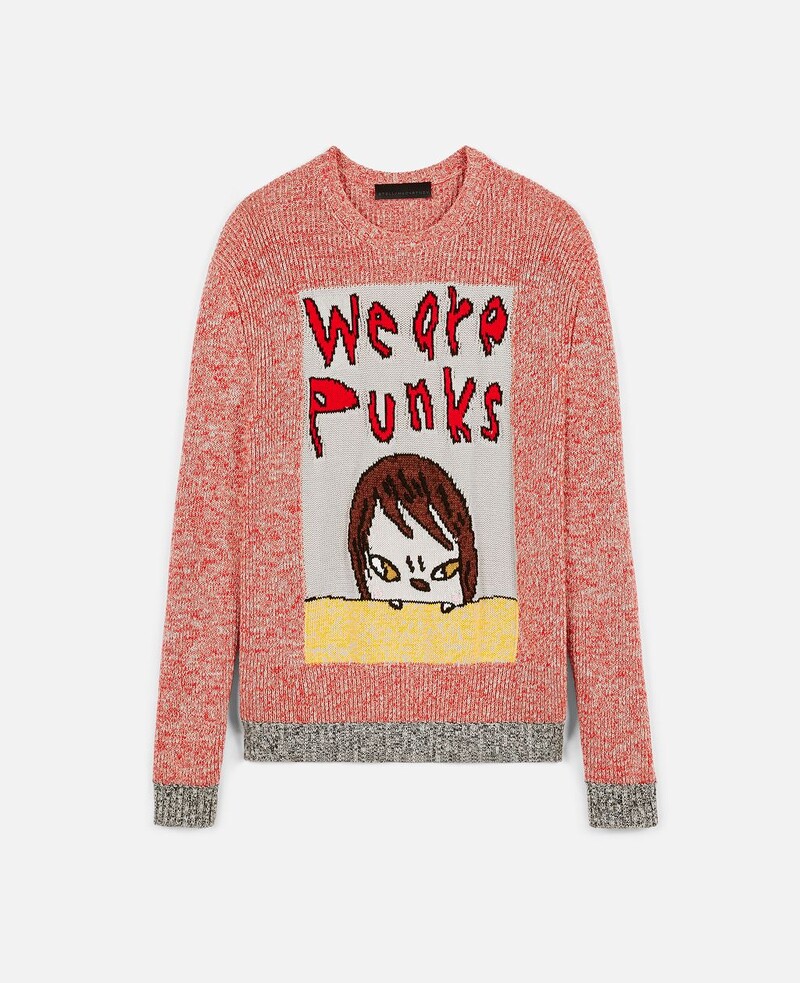 Stella McCartney X 奈良美智首度聯名打造服飾系列！超可愛插圖