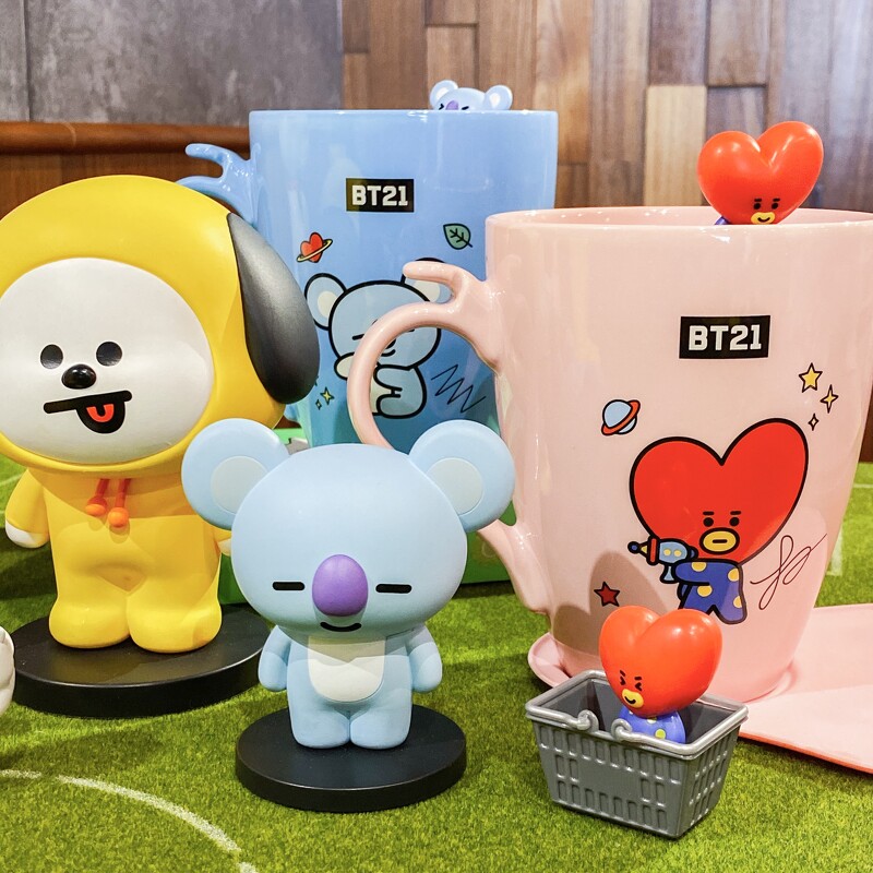 萌度爆表 全聯x宇宙明星bt21集點換購活動24款商品大公開 必收環保餐具 三角盤公仔組 Marie Claire 美麗佳人