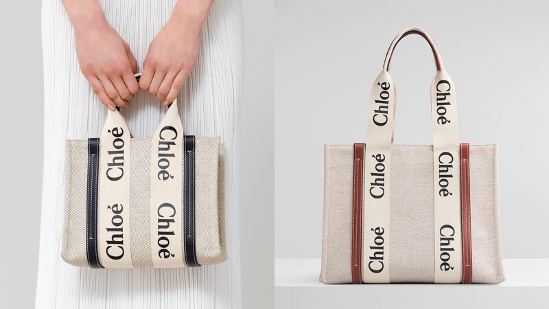 Chloé Woody帆布托特包,NT25,600-34,300