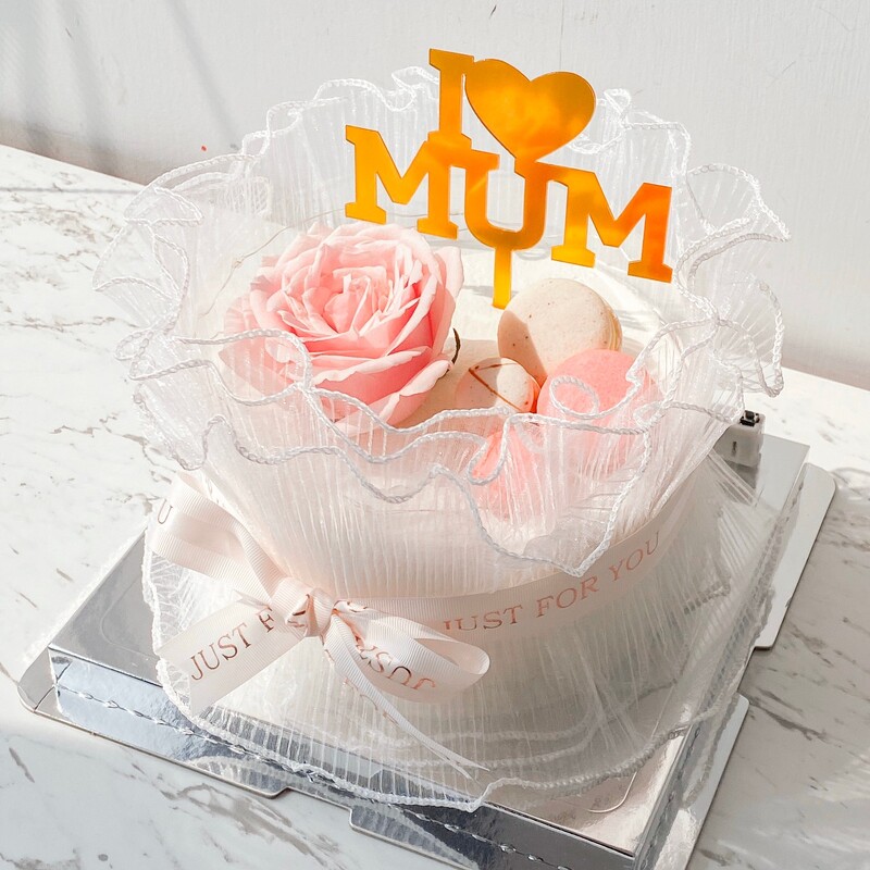 母親節蛋糕新選擇 波絲甜推3款浮誇系蛋糕 星球 玫瑰花束蛋糕絕美登場 Marie Claire 美麗佳人