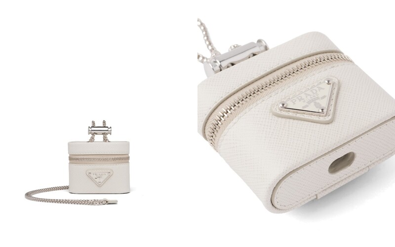 Prada Saffiano皮革耳機套,售價NT$19,000