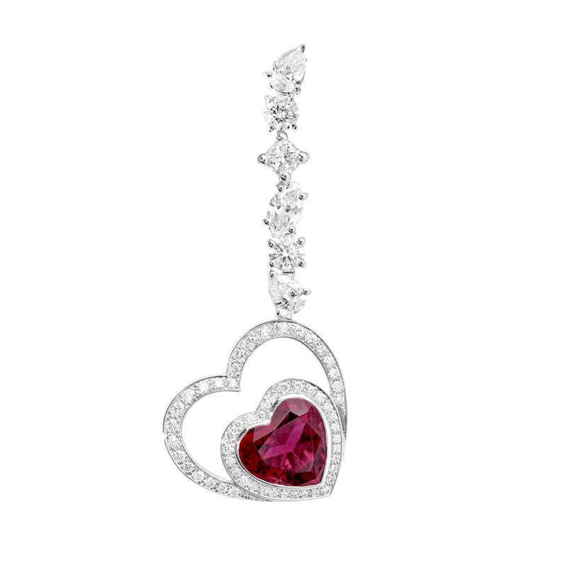 PRETTY WOMAN AUDACIOUS High Jewelry紅碧璽和鑽石多重配戴項鍊NT$7,416,700