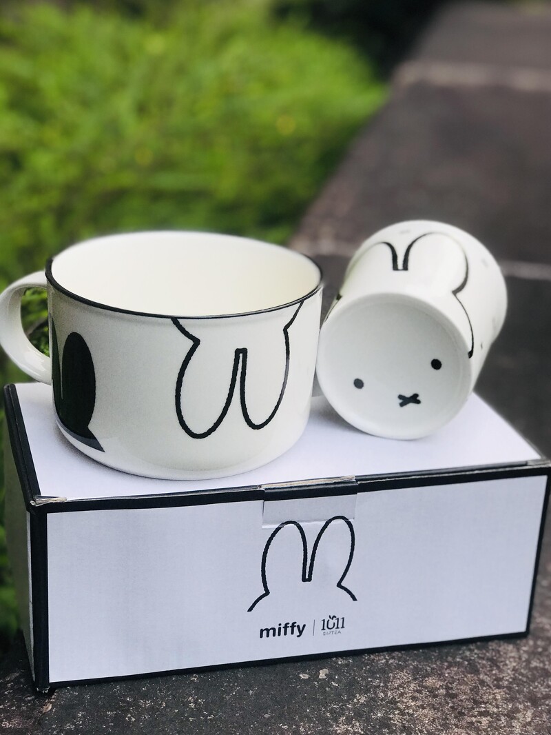 米飛兔來了 1011 Siptea X Miffy推盲盒 飲料限定組合 還有米飛兔泡麵碗 杯套 購物袋等8款周邊超萌登場