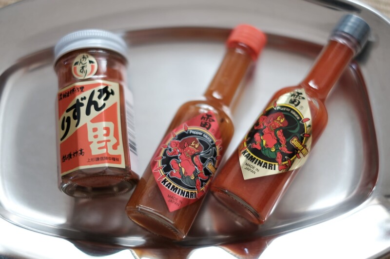 日本妙高當地特有的「寒造里」發酵產品,有各式辣醬(photo by @foresttwins)。