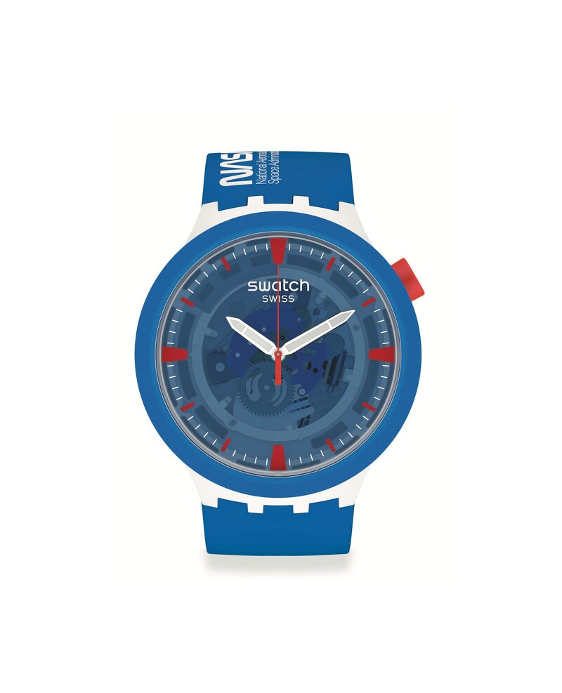 Swatch X NASA BIG BOLD系列JUMPSUIT蔚藍宇宙,NT4,100
