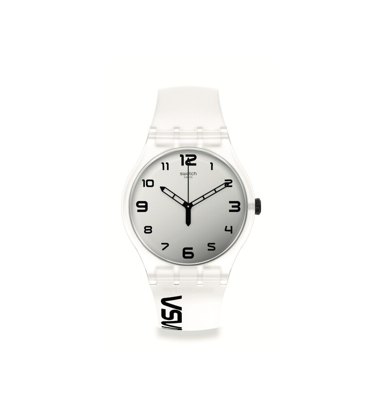 Swatch X NASA系列SPACE RACE黑白視界,NT 3,000