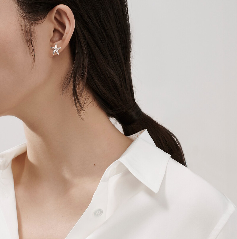 Tiffany & Co. Elsa Peretti Starfish海星系列耳環
