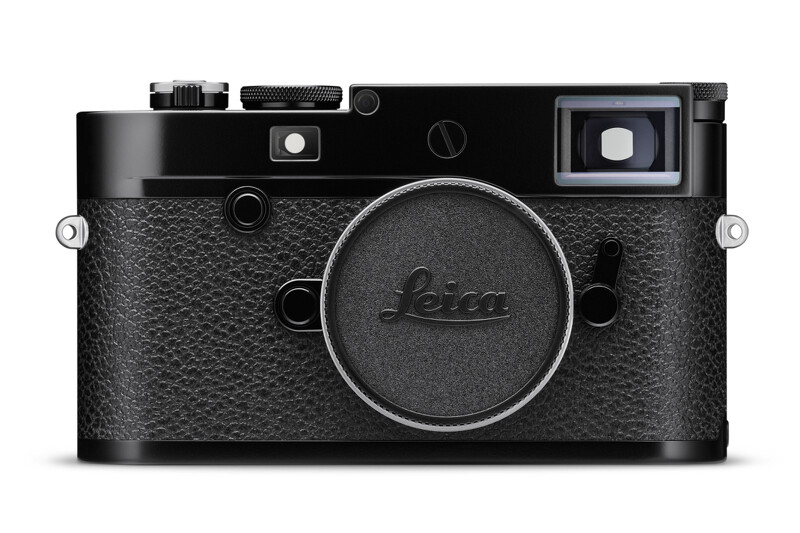 徠卡Leica M10-R 黑漆版正面。