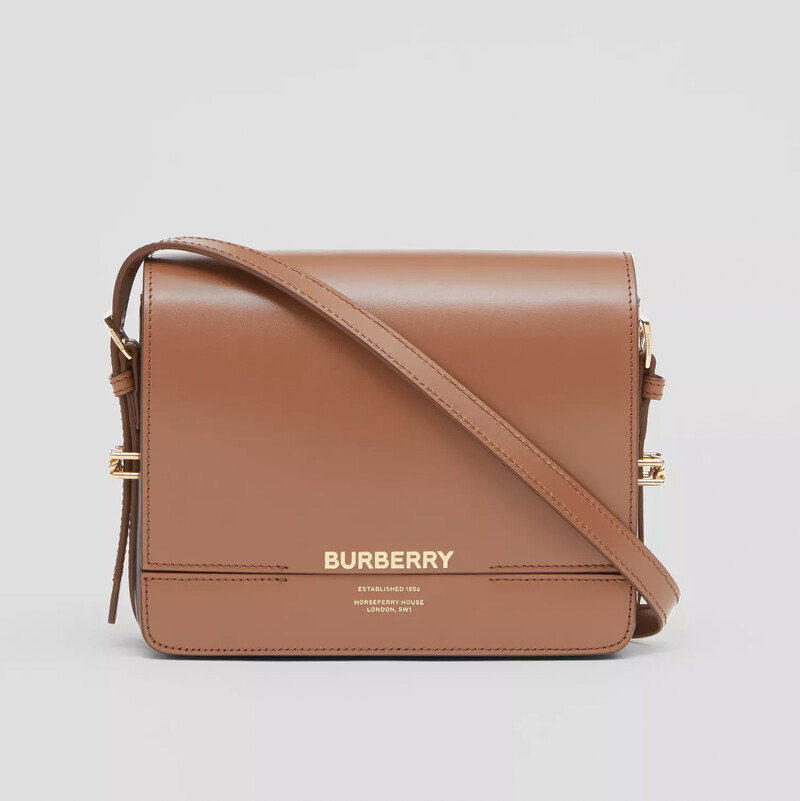Burberry Grace皮革包,NT46,500