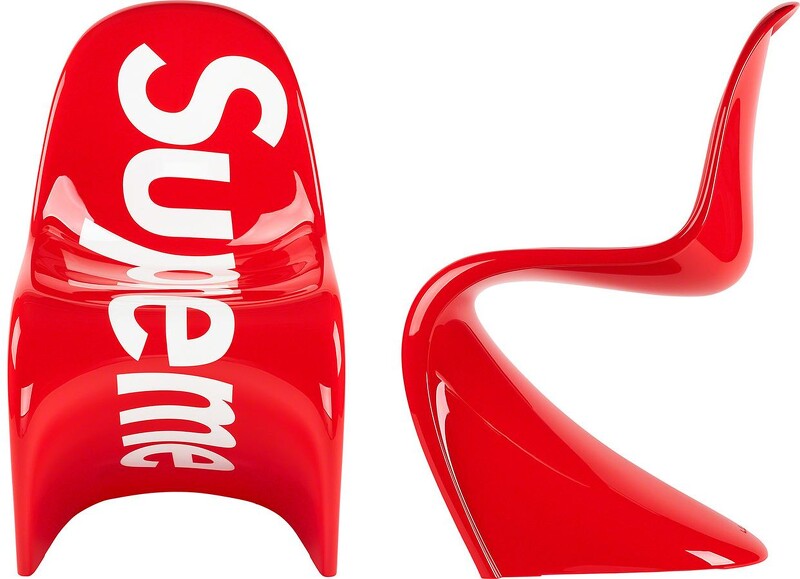 Vitra Panton Chair X Supreme 聯手打造性感與潮流兼具多設計名椅，現