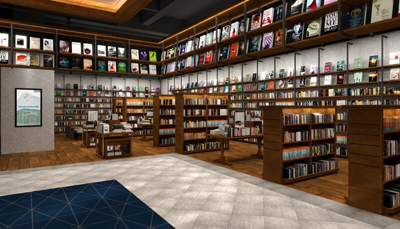 TSUTAYA BOOKSTORE松山店書店區