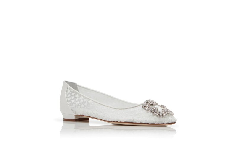 Manolo Blahnik Hangisi平底鞋,售價請店洽