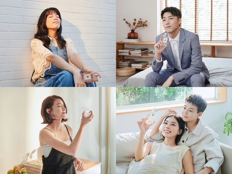 蔡凡熙服裝:白色襯衫、藍色西裝外套、藍色西裝長褲,all by H&M、藍色襯衫,GAP / 黑色休閒長褲,AllSaints;陸夏服裝:蕾絲長版襯衫,H&M / 丹寧連身長褲,GAP、無袖連身長褲,H&M