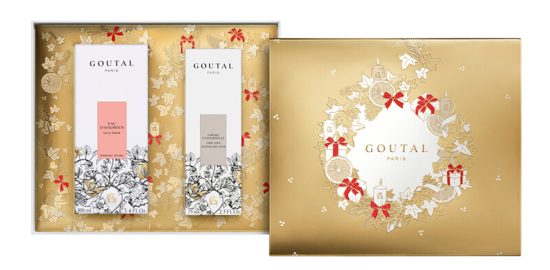 Goutal Paris 2021聖誕經典哈德良乳霜組(經典哈德良淡香精100ml+柔滑潤膚乳霜75g),NT6,850