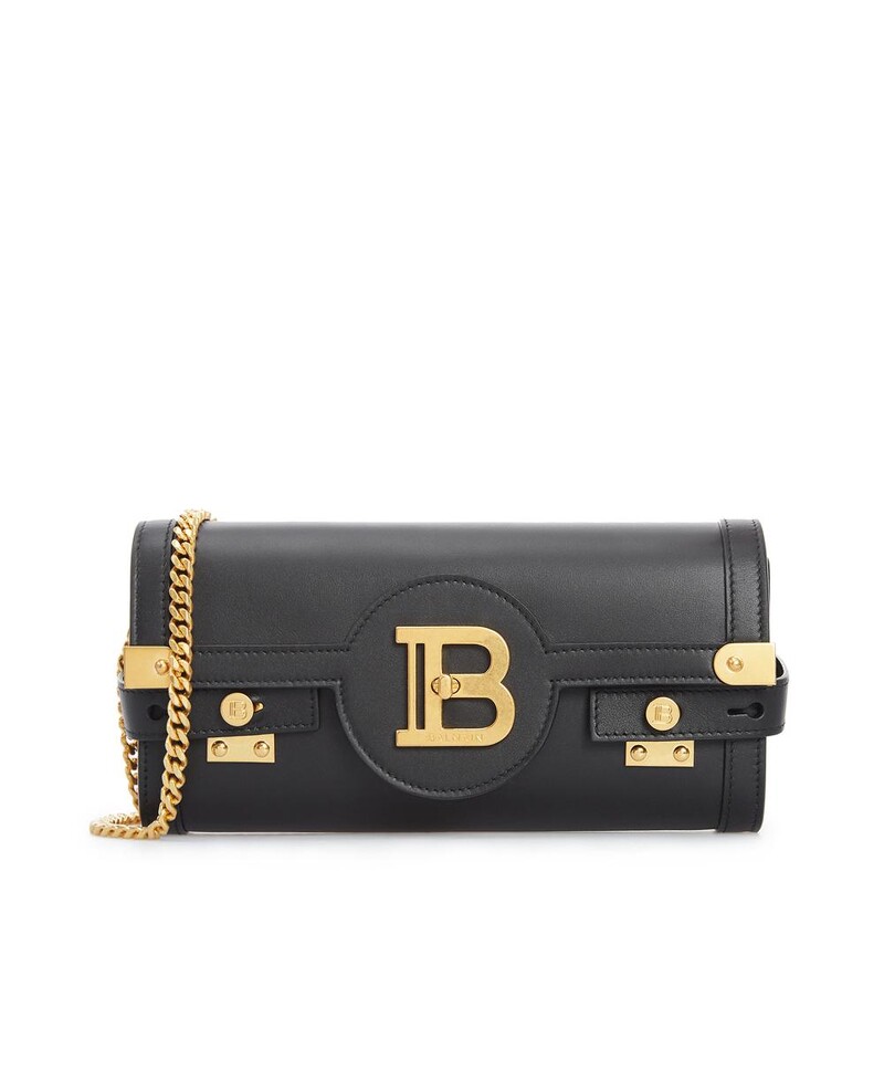 Balmain BBUZZ 小牛皮附鍊手拿包,NT44,200。