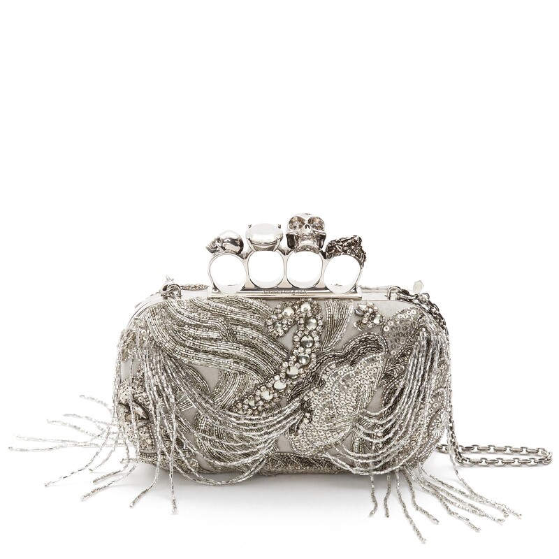 Alexander McQueen 晚宴手拿包,價格店洽。