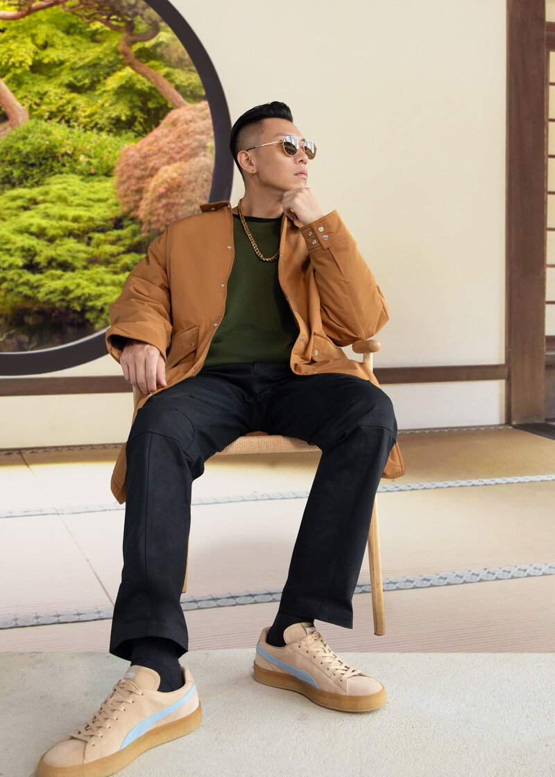 Suede Crepe KITSUNE,NT4,880