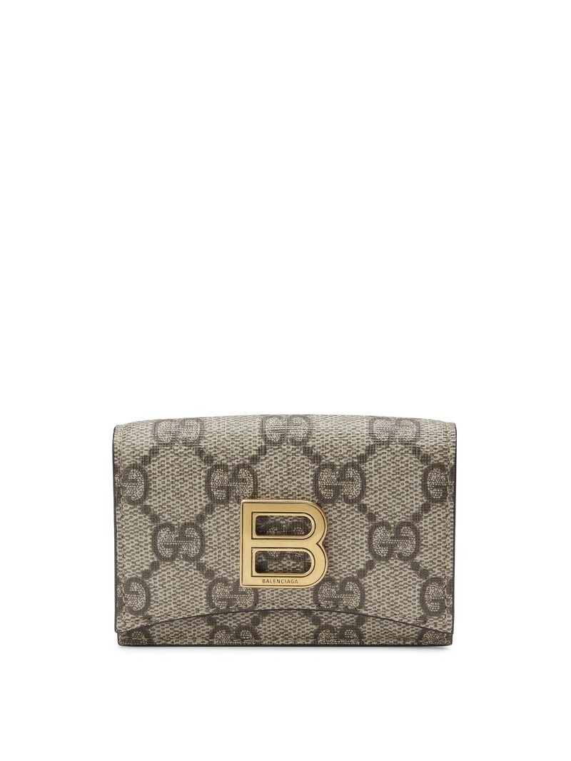 Gucci 駭客實驗室系列 GG緹花短夾,NT19,300