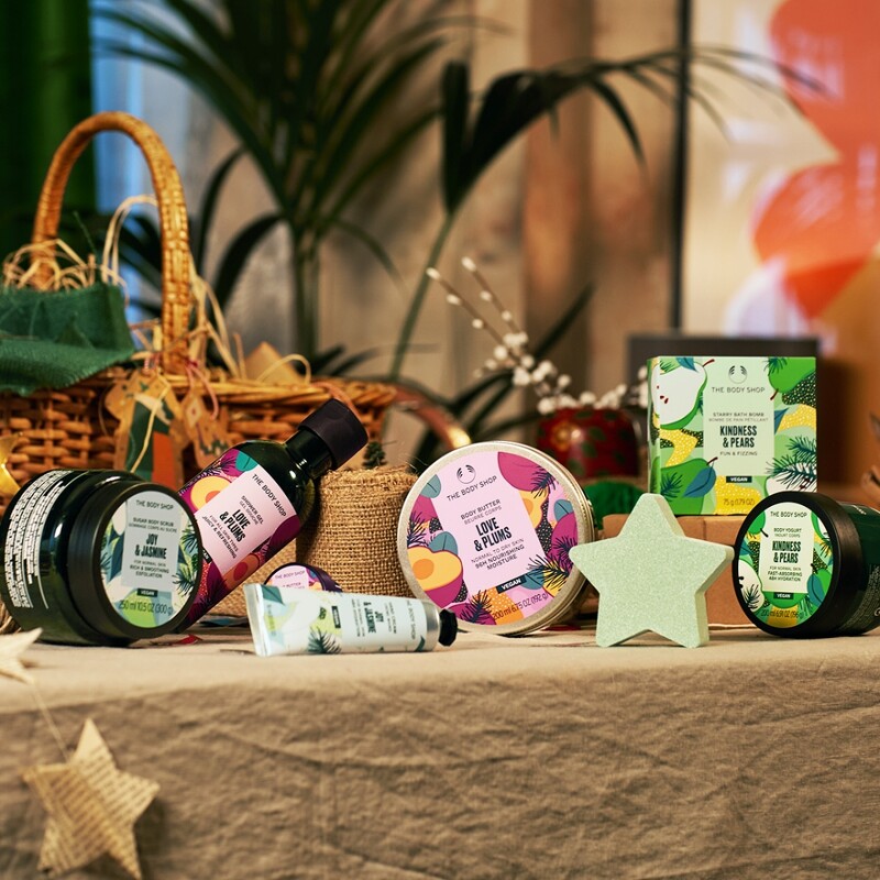 THE BODY SHOP 2021聖誕限定香氛沐浴系列,主打療癒人心。