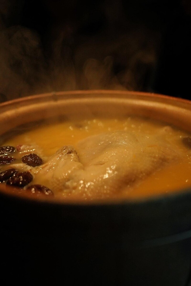 黃金雞湯。