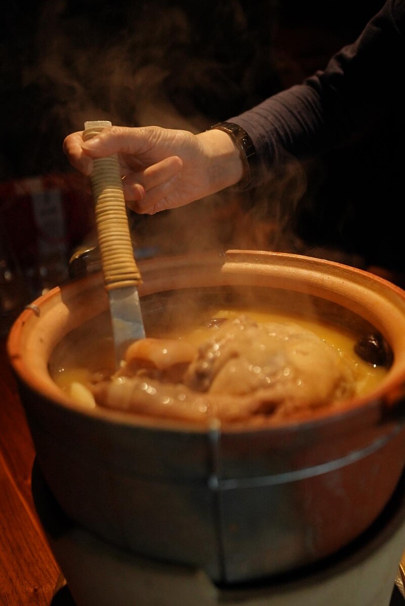 黃金雞湯。