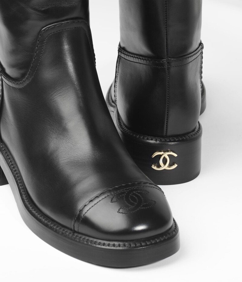 2021秋冬黑色靴子TOP10推薦！Chanel雙C Logo長靴、Gucci復古老花短靴