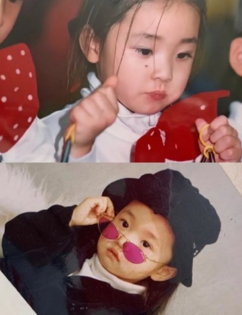 宋智雅小時候就超美