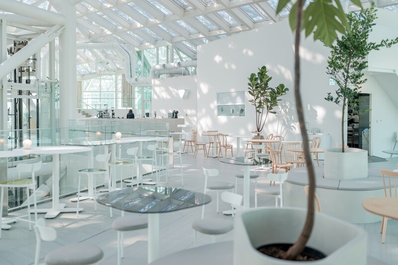 散落的光影在南美春室The POOL空間之中。