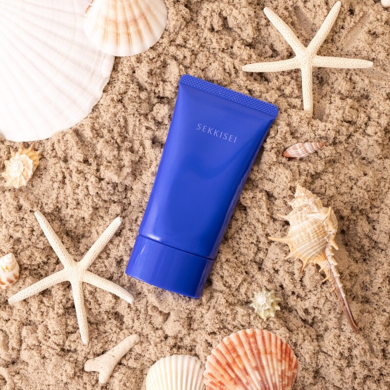 雪肌精漾活UV雙重防禦凝膠SPF50+/PA++++防水型70g,NT580。