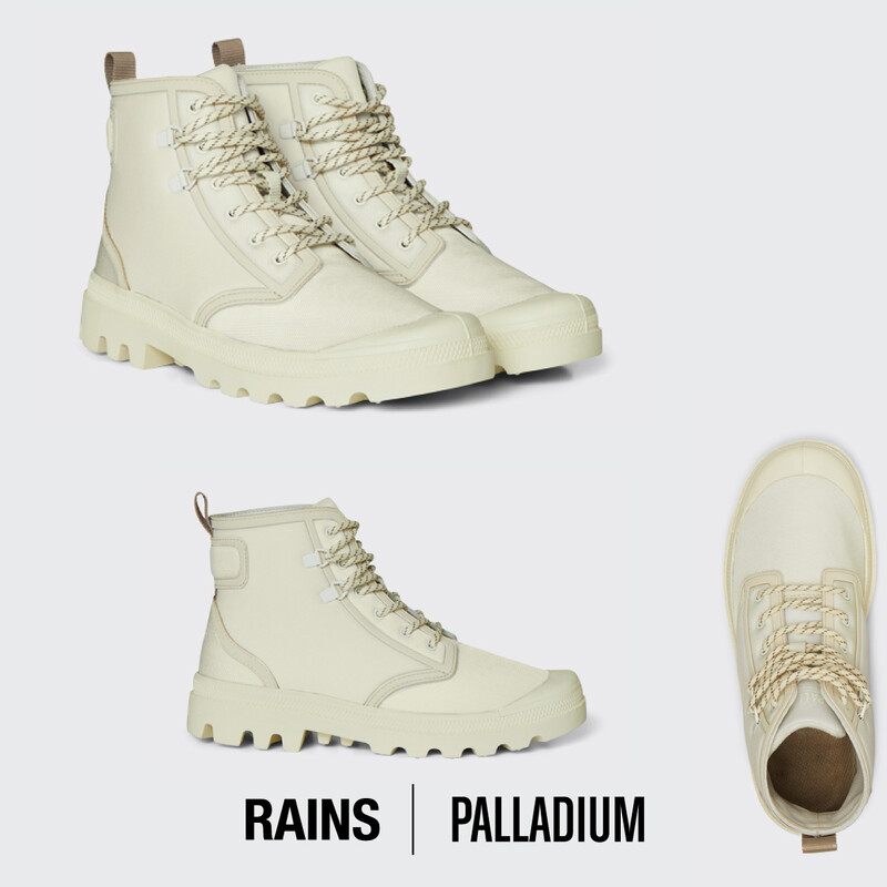Pampa軍靴（燕麥白），NT$3,980