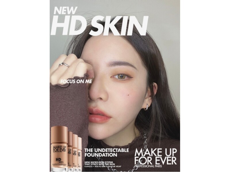 MAKE UP FOR EVER HD SKIN粉無痕快閃店FOCUS ON ME粉無痕美照區。