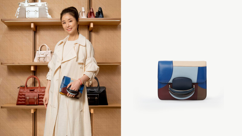 拼接款Kattie Bag,NT$102,000