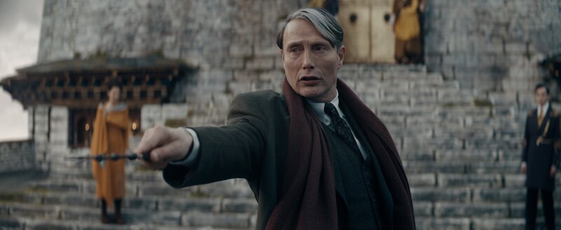 邁茲.米克森(Mads Mikkelsen)飾演的葛林戴華德