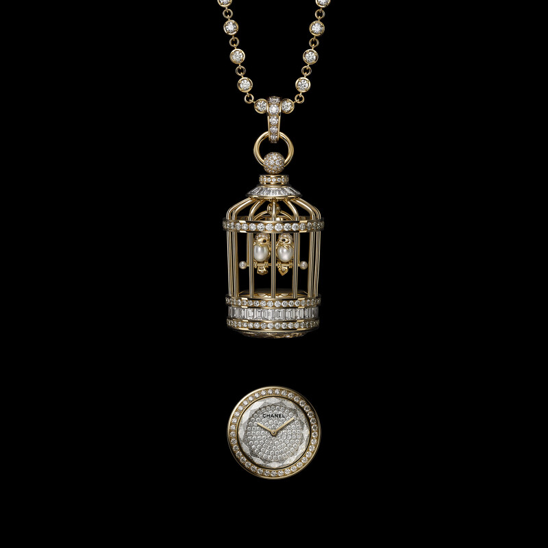 Mademoiselle Privé Cage Long Necklace