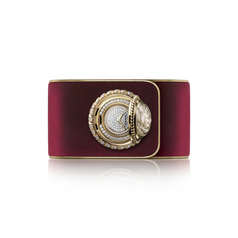 Mademoiselle Privé Bouton_Camélia Motif