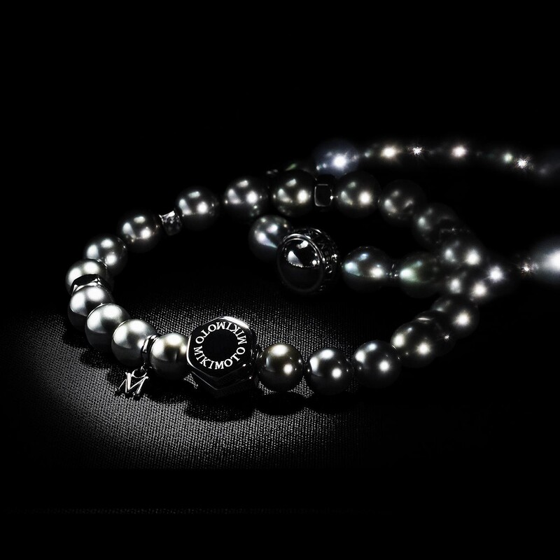 Mikimoto黑色珍珠+黑銠塗層的全新Passionior系列珠寶