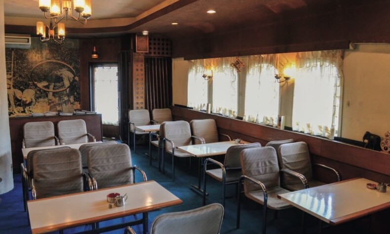 作者山之內遼先生造訪多達3,800間喫茶店(不含連鎖店)。