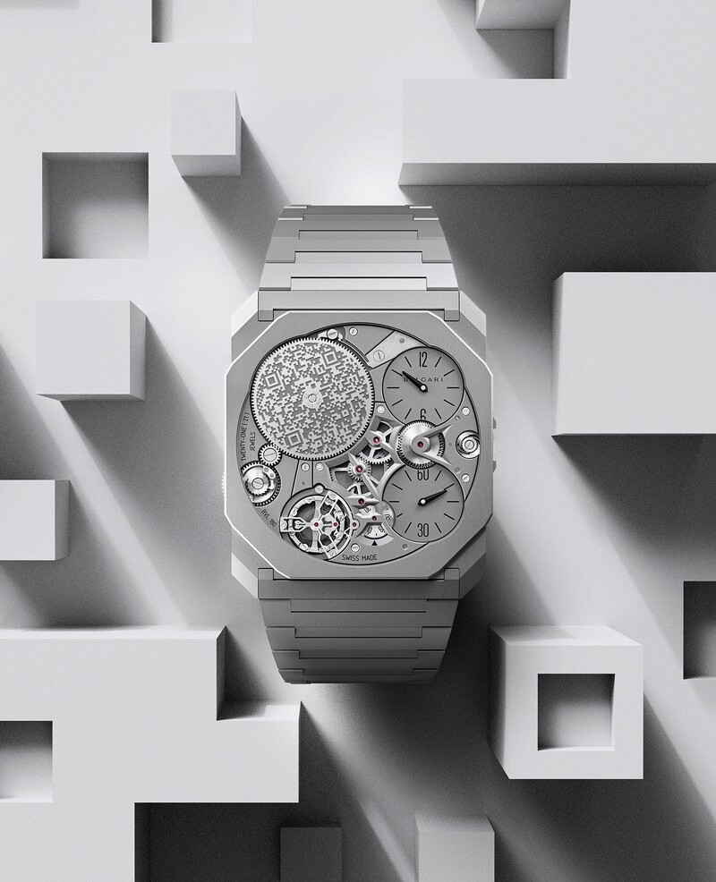 寶格麗推出NFT數位版本的Octo Finissimo Ultra腕錶