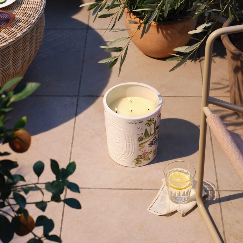 diptyque 2022夏季限量檸檬草香氛蠟燭1500g,NT11,000(diptyque微風信義旗艦店獨家販售)