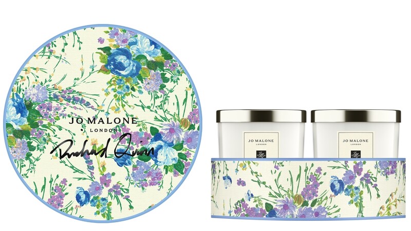 Jo Malone London Richard Quinn設計師系列忍冬與印蒿&藍風鈴糅香蠟燭組200g*2,NT5,700